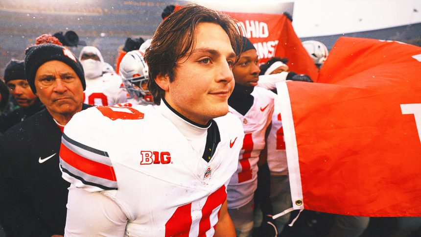 Carnell Tate, Julian Sayin Revel In 1st Win over Michigan: 'It Means Everything'