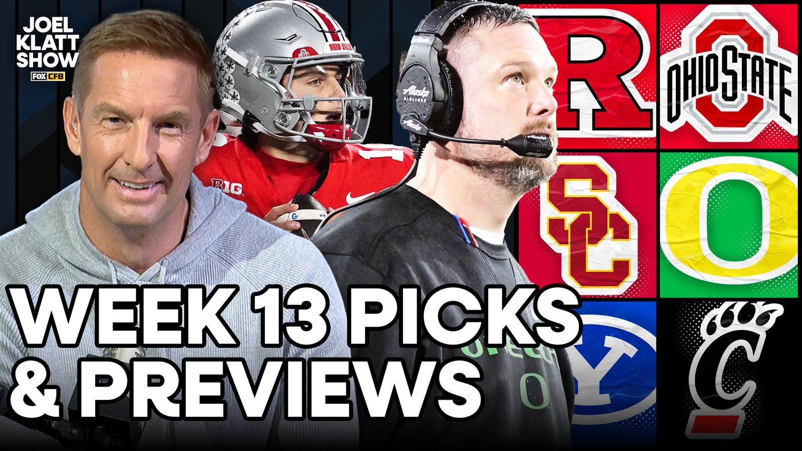 CFB Picks: USC-Oregon & more + James Franklin’s new job & it’s getting awkward with Lane Kiffin