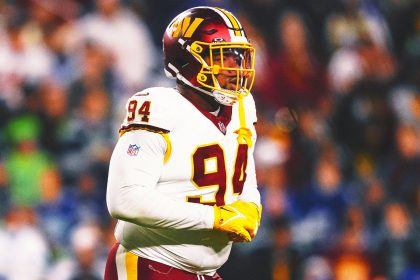 Commanders' Daron Payne Suspended 1 Game for Hitting Lions' Amon-Ra St. Brown