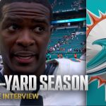 De’Von Achane BREAKS milestone with his first 1,000-yard season in the Dolphins’ win over the Saints