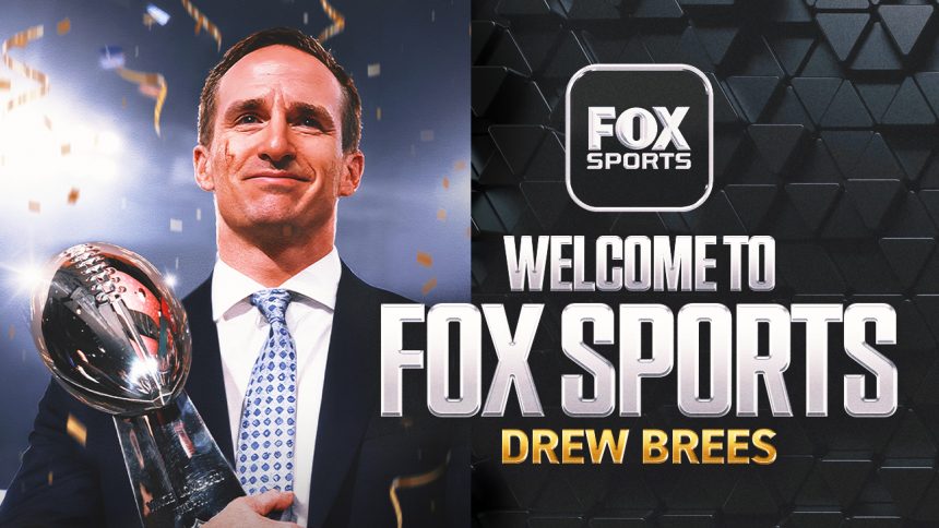 Drew Brees Joins FOX Sports as Game Analyst on NFL Sundays