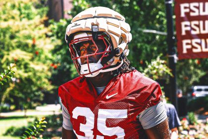 FSU LB Ethan Pritchard Returns to Campus Nearly 3 Months After Getting Shot