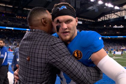 'I'm thankful for the opportunity to play football' — Lions DE Aidan Hutchinson on returning for Thanksgiving play vs. Packers