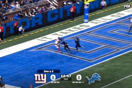 Jameis Winston finds Wan'Dale Robinson off FLEA FLICKER for 39-yard TD to give Giants a lead over Lions