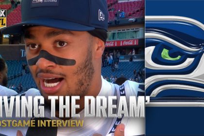Jaxon Smith-Njigba shows LOVE to Seattle after dominant outing in Seahawks’ win over Titans 💙🔥