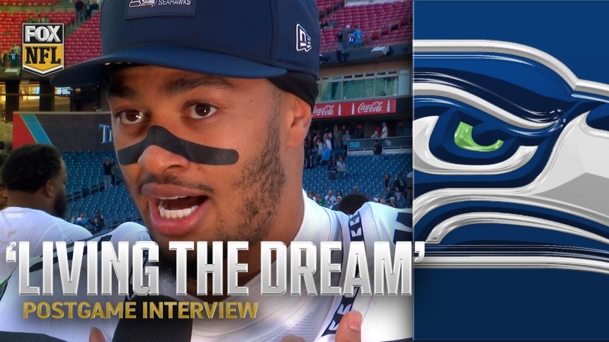 Jaxon Smith-Njigba shows LOVE to Seattle after dominant outing in Seahawks’ win over Titans 💙🔥