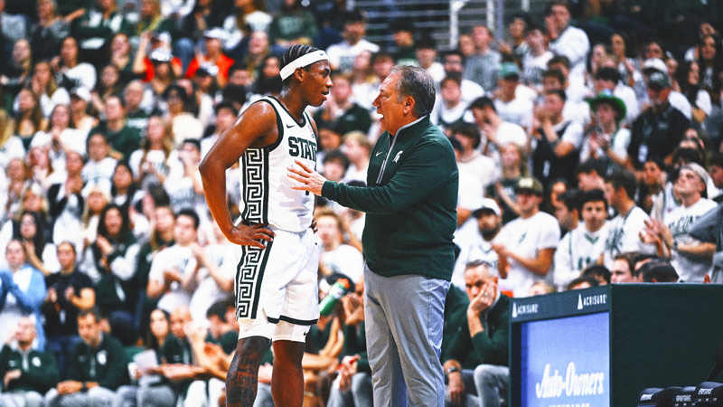 Michigan State HC Tom Izzo: Jeremy Fears Jr. 'As Good As Any Guard I've Had'