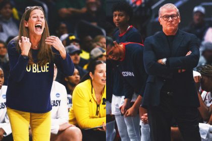 Michigan's Barnes Arico, UConn's Auriemma Facing Off For 1st Time in 13 Years