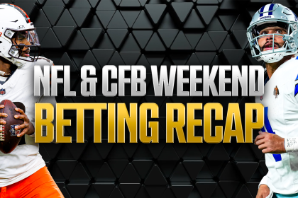 NFL, CFB Weekend Betting Recap: Browns, Cowboys Spur Losing Day for Books