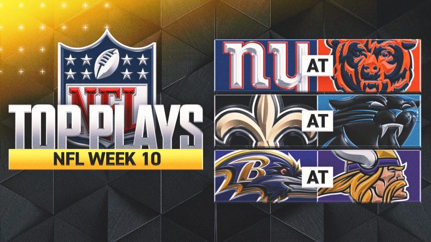 NFL Week 10 Live Updates, Scores: Ravens-Vikings, Giants-Bears, Pats-Bucs, More