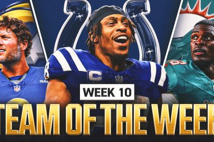 NFL Week 10 Team of the Week: Jonathan Taylor Headlines Sunday's Best