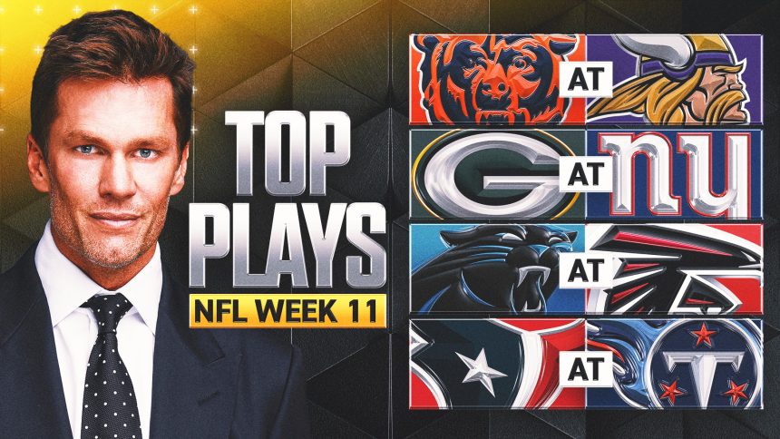 NFL Week 11 Live Score, Updates: Bears-Vikings, Packers-Giants, Bucs-Bills, More
