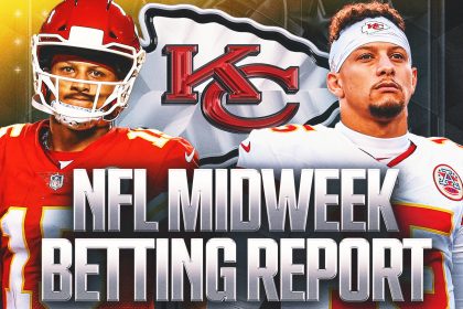 NFL Week 12 Betting Report: 'There’s an Influx of Anti-Chiefs Money'