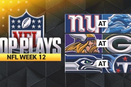 NFL Week 12 Live Updates, Scores: Chiefs, Lions Get Big OT Wins; Falcons-Saints, More