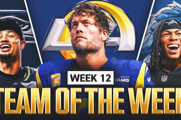 NFL Week 12 Team of the Week: Jahmyr Gibbs, Jaxon Smith-Njigba Headline Squad