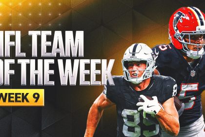 NFL Week 9 Team of the Week: Drake London and Brock Bowers Dominate