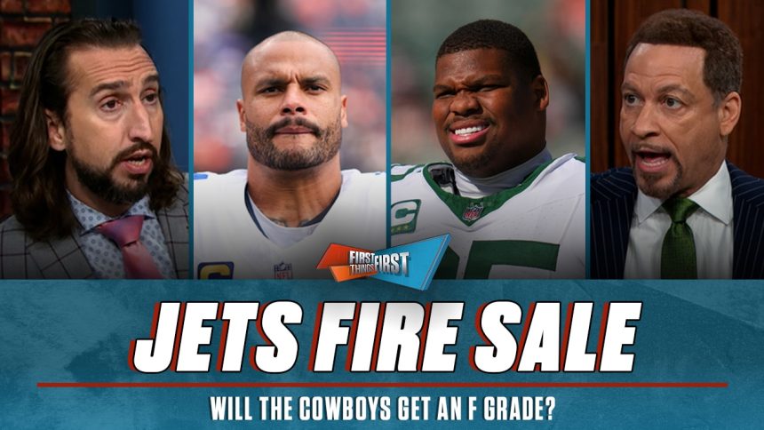 Nick says Cowboys’ season is ‘officially over’, Jets trades, What grade will Brou give Dallas? | FTF