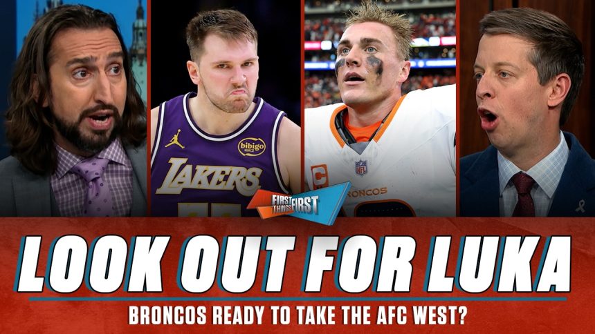 Nick says Luka Doncic is ‘reminding everyone who he is’, Can the Broncos win the AFC West? | FTF