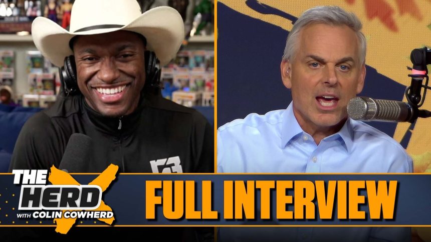 Robert Griffin III on Shedeur Sanders’ first start, Caleb & Bears | FULL INTERVIEW | The Herd