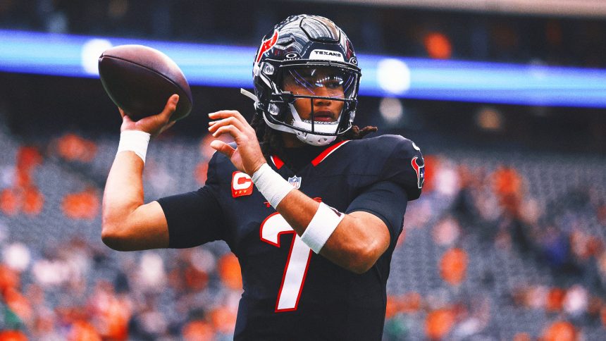 Texans QB C.J. Stroud Out With Concussion vs. Broncos After Hit While Sliding