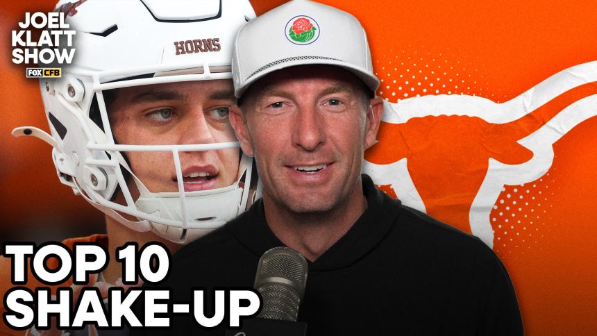 Texas shakes up Joel Klatt’s week 11 top 10 😲 Joel Klatt Show