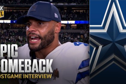 'That was for Marshawn' - Dak Prescott after Cowboys' comeback win over Eagles | NFL on FOX