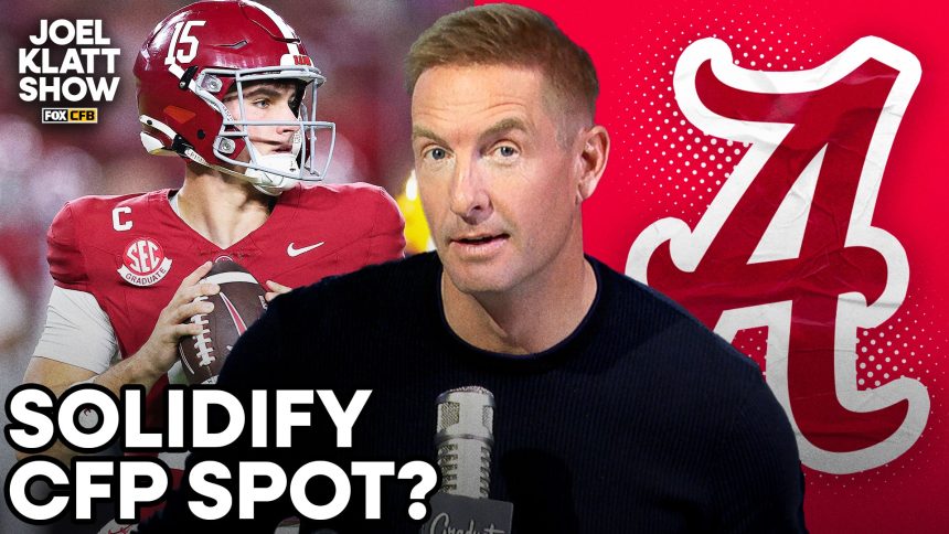 Will Alabama and Georgia solidify CFP spots this weekend with wins over SEC opponents? 🤔