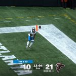 Xavier Legette completes fingertip catch for a 36-yard TD, trimming Panthers' deficit vs. Falcons | NFL Highlights