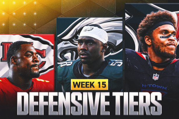 2025 NFL Defensive Tiers Week 15: Texans in Class of Their Own; Eagles Step Up