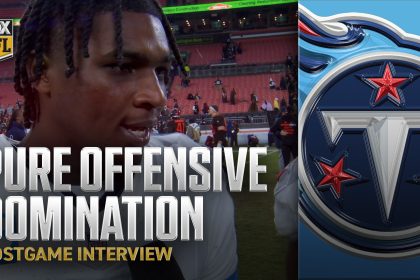 Cam Ward praises run game as offense ERUPTS for season-best points in win over Browns