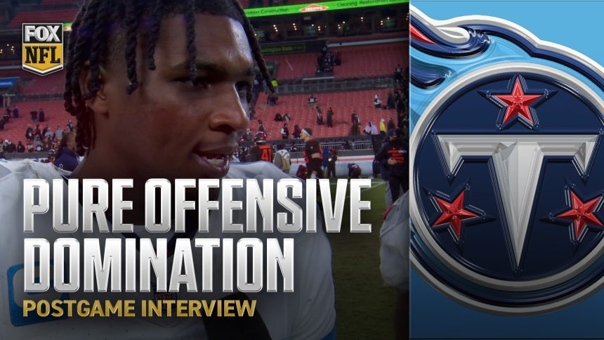 Cam Ward praises run game as offense ERUPTS for season-best points in win over Browns