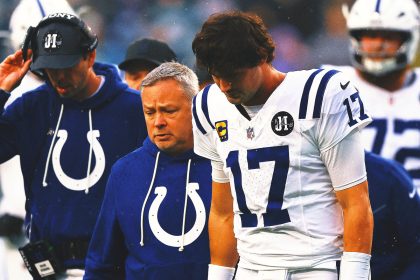 Colts QB Daniel Jones Tore Achilles in Loss to Jaguars, Ending 2025 Season