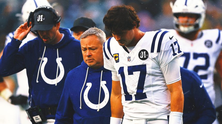 Colts QB Daniel Jones Tore Achilles in Loss to Jaguars, Ending 2025 Season