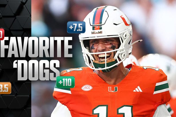 Favorite 'Dogs: Back Hurricanes in CFP First Round, Titans at Chiefs