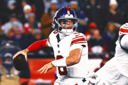 Giants QB Jaxson Dart on Taking Big Hits: 'We’re Not Playing Soccer Out There'