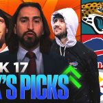 Hammer Jaguars, Steelers and Bills as favorites in Nick Wright's Week 17 Picks | First Things First