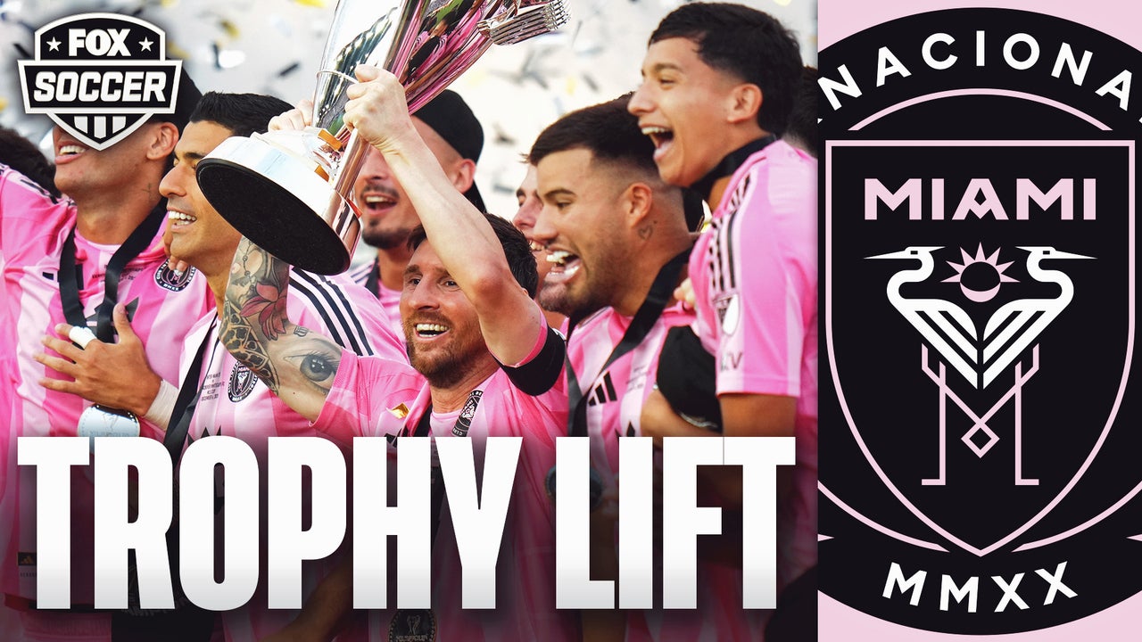Inter Miami Full Trophy Ceremony After Winning FIRST MLS Cup Title 🏆 FOX Soccer