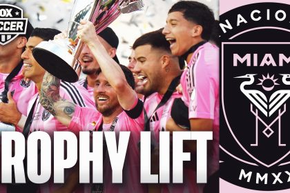 Inter Miami Full Trophy Ceremony After Winning FIRST MLS Cup Title 🏆 FOX Soccer