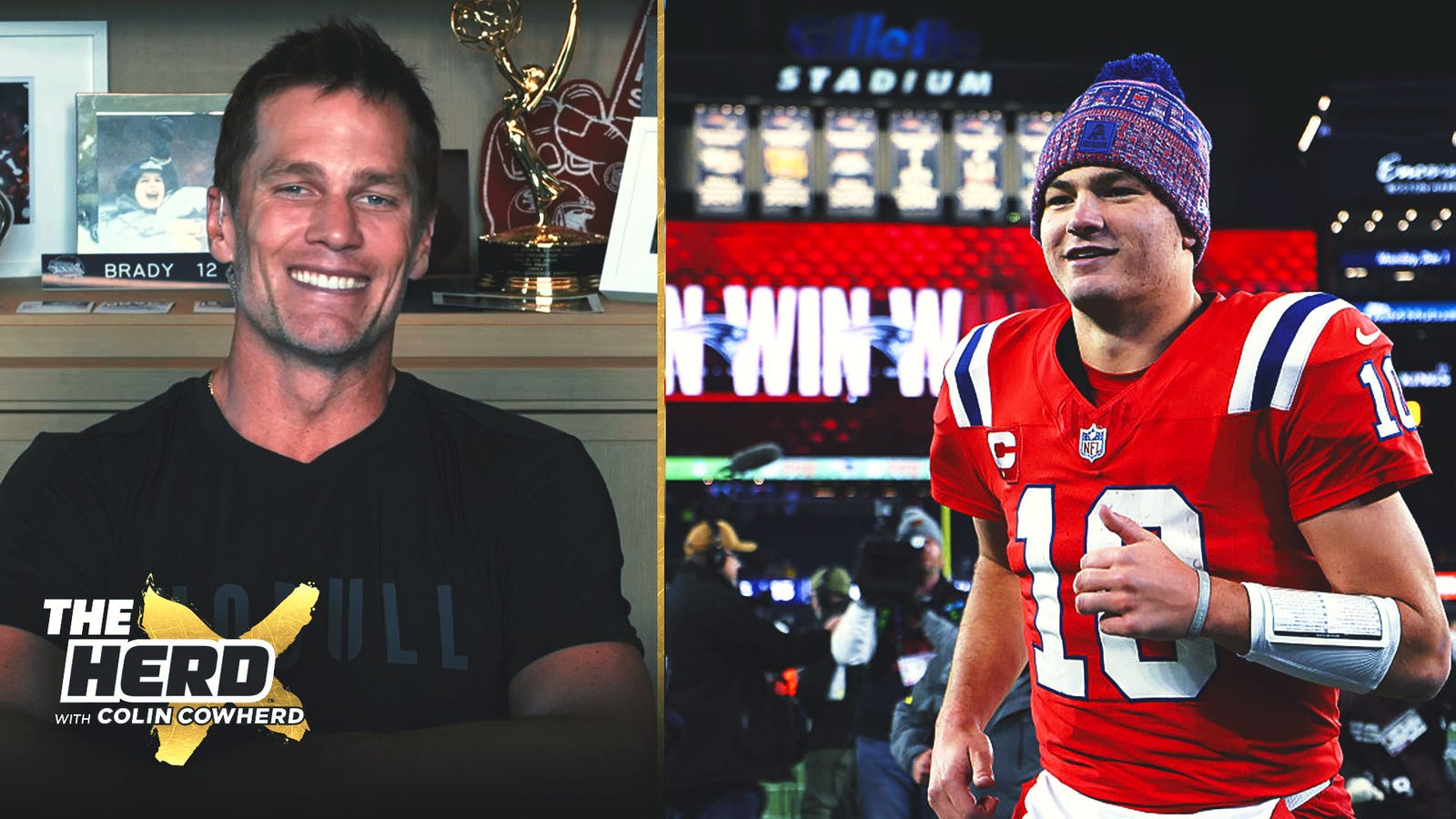 Tom Brady breaks down how Drake Maye-led offense parallels 2000s Patriots 👀 