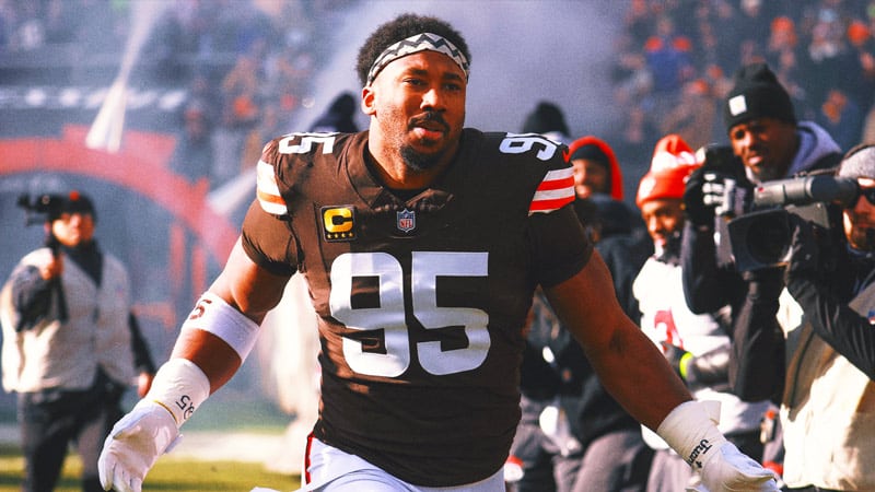Myles Garrett: Breaking NFL Sack Record vs. Aaron Rodgers Would Be 'Special'