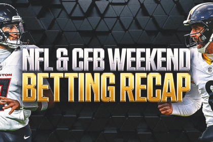 NFL, CFB Weekend Betting Recap: 'We Survived a Bad Day'