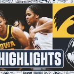 No. 11 Iowa Hawkeyes vs. No. 1 UConn Huskies Highlights 🏀 FOX College Hoops