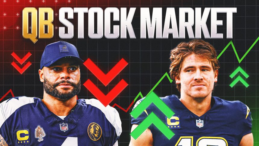 QB Stock Market Week 17: Caleb Williams Defies Logic; Justin Herbert Rises