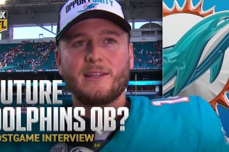 Quinn Ewers Earns First Career Win, Credits Defense in Victory Over Buccaneers😎🔥