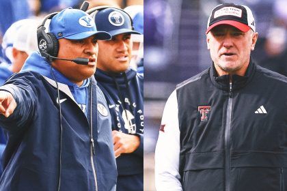 Texas Tech Plays CFP Hopeful BYU for Big 12 Title in Dream Rematch