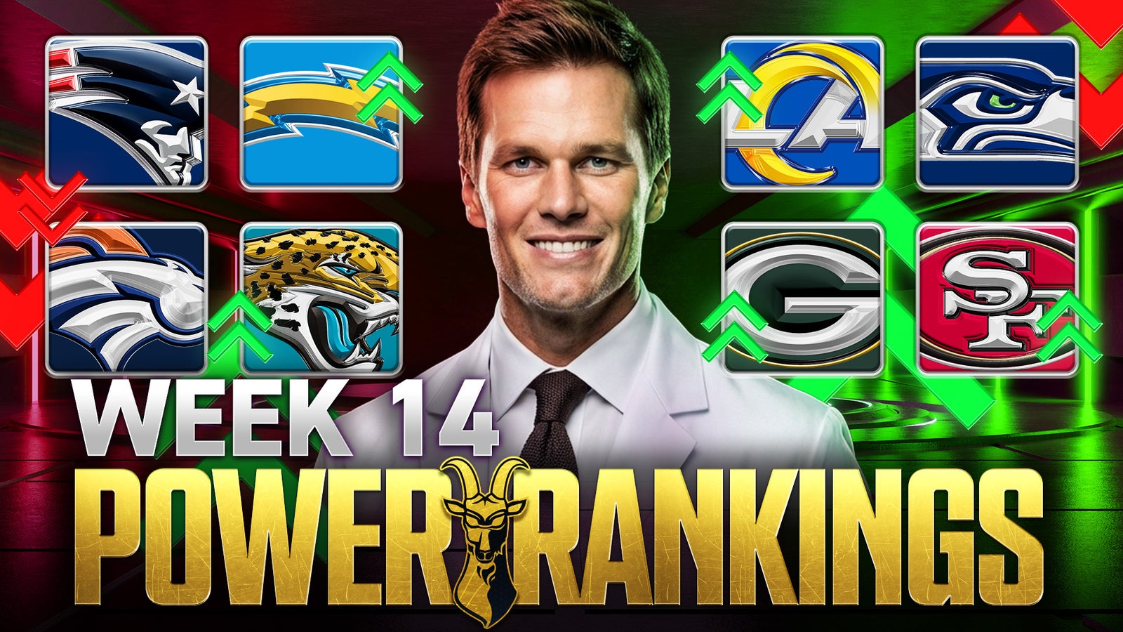 Tom Brady's Week 14 Power Rankings 🚨