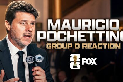 U.S. Head Coach Mauricio Pochettino Reacts to 'Difficult' World Cup Draw