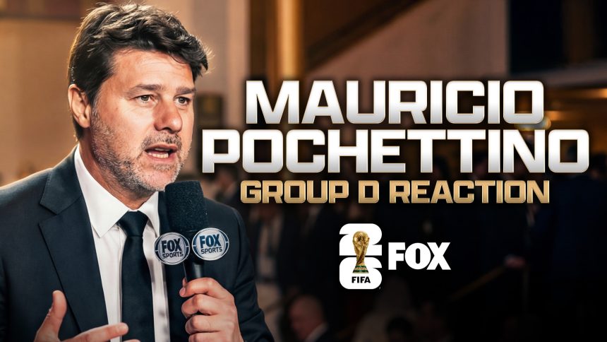 U.S. Head Coach Mauricio Pochettino Reacts to 'Difficult' World Cup Draw