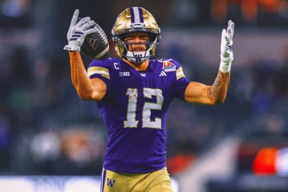 Washington Huskies Star WR Denzel Boston Declares for 2026 NFL Draft