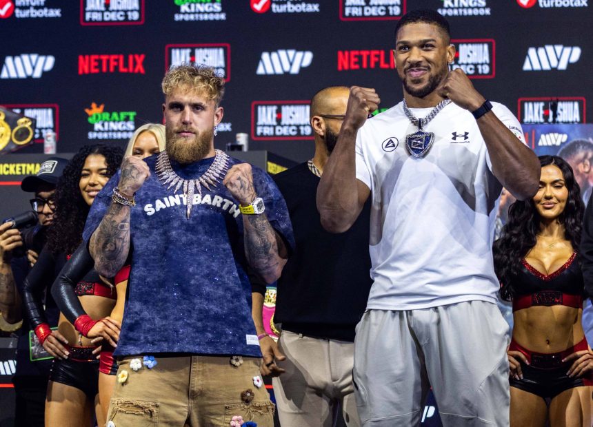 Where Can I Bet on Jake Paul vs Anthony Joshua, Legal Betting States, Apps and Promos